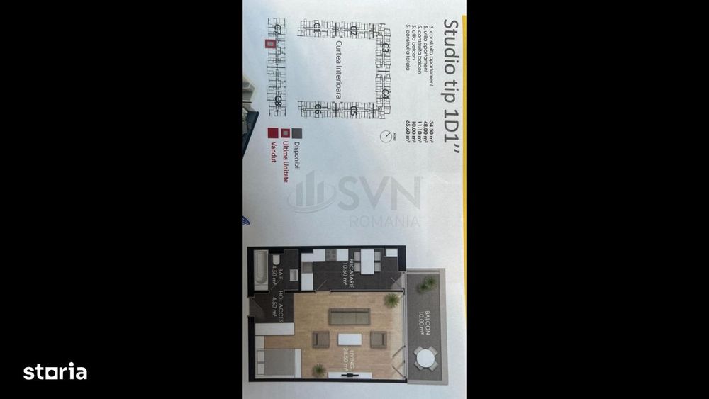 BEST PRICE pret final Studio Dublu cu Gradina Complex Atria
