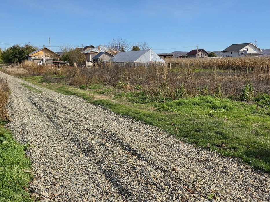 Vând teren intravilan 1137 mp cu deschidere de  42 metri