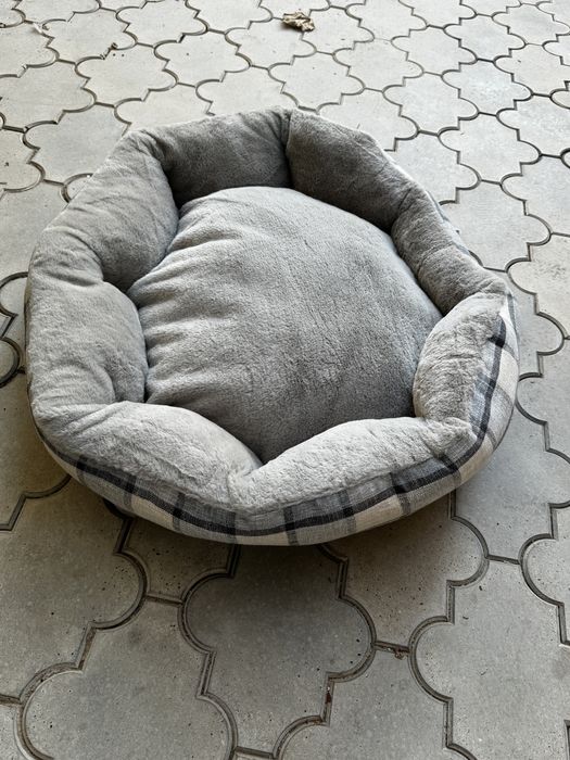 Stalp cu sisal natural, Mireille Design, 120 x 30 x 45, Alb