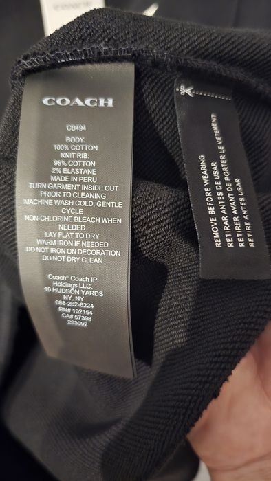 100% Coach суитшър