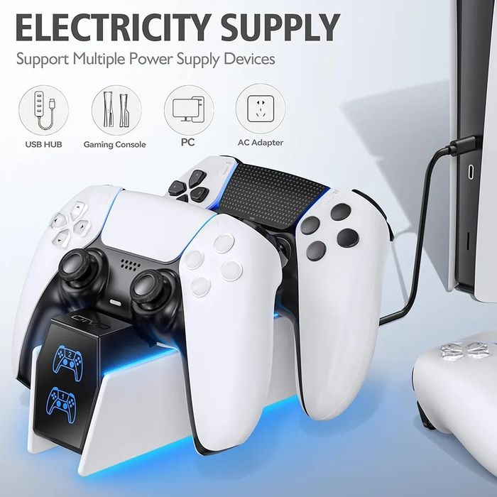 Промо Цена!OIVO Станция за бързо зареждане за PlayStation 5 DualSense