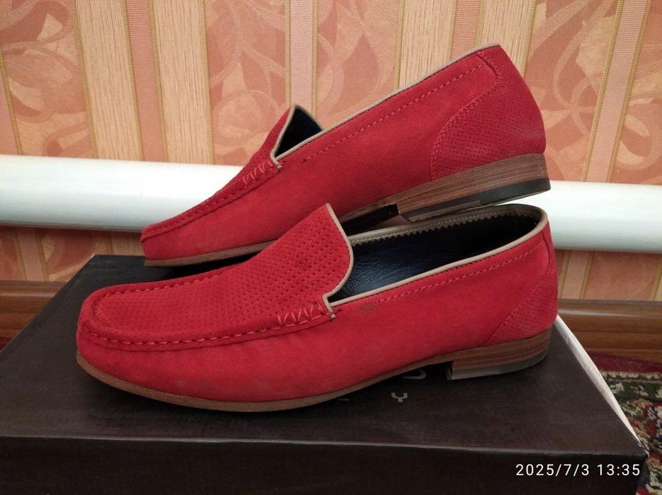 Итальянская Мужской Туфли бренд FERUBLU для мужчины