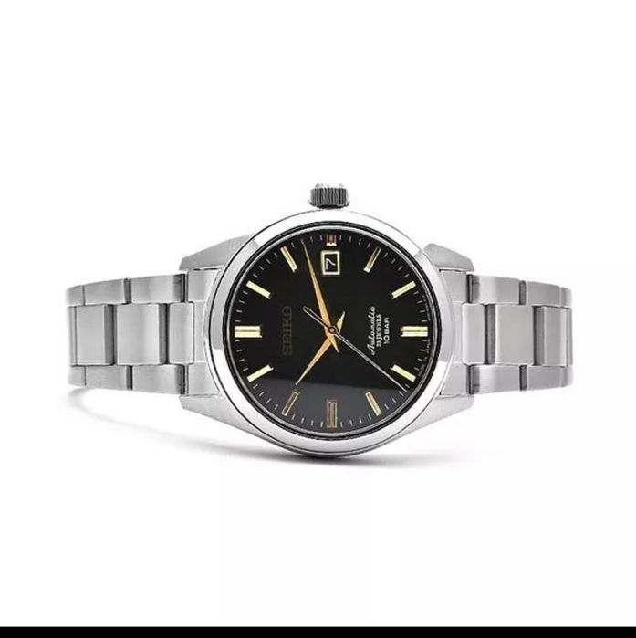 Часы Seiko  " Automatic Collection" Black dial with silver hands