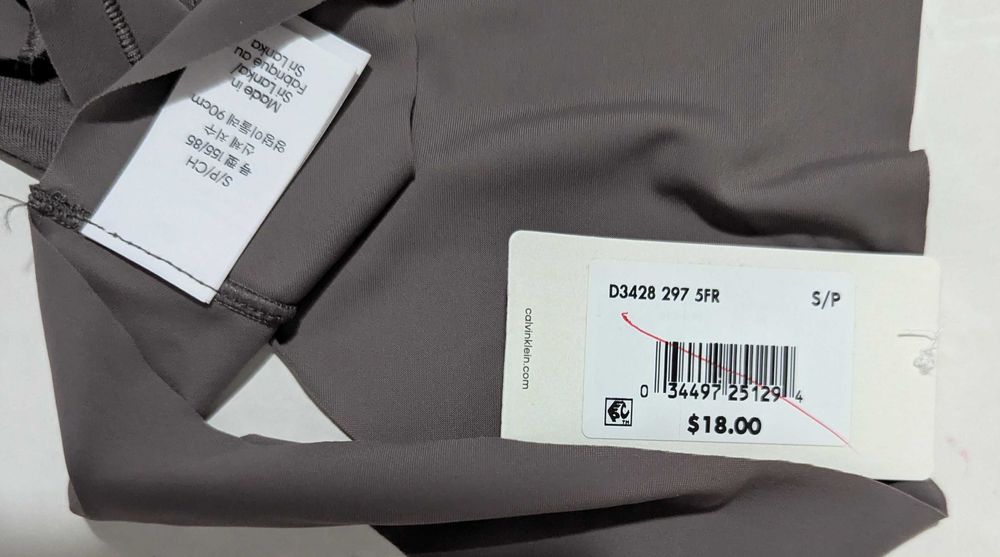 Calvin Klein Invisible Micro thong дамски прашки S 2 модела от Сащ