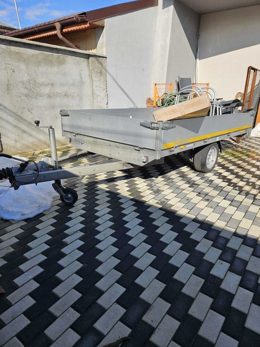 Remorca auto 1800 kg /an 2024 /obloane aluminiu