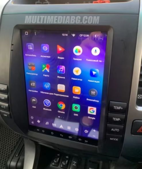 Land Cruiser Prado 120 2002 - 2009 9.7" Мултимедия Навигация Android
