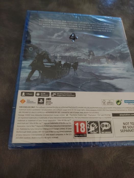 God of war Ragnarok  PS5, sigilat