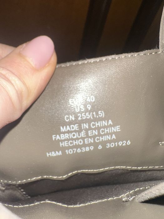 Cizme h&m marimea 40