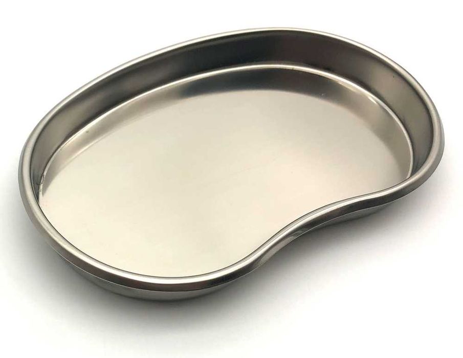 Лоток медицинский из нержавеющей стали,  15см на 21см