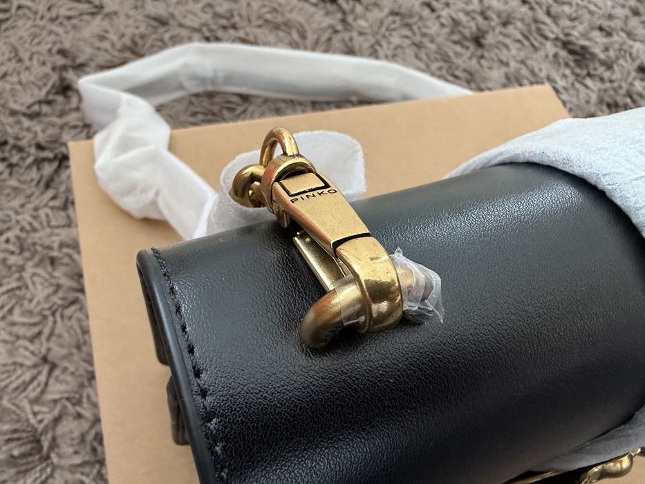 Geantă Pinko Love One Mini Cl PE 23 PLTT 100059 A0F1 Negru