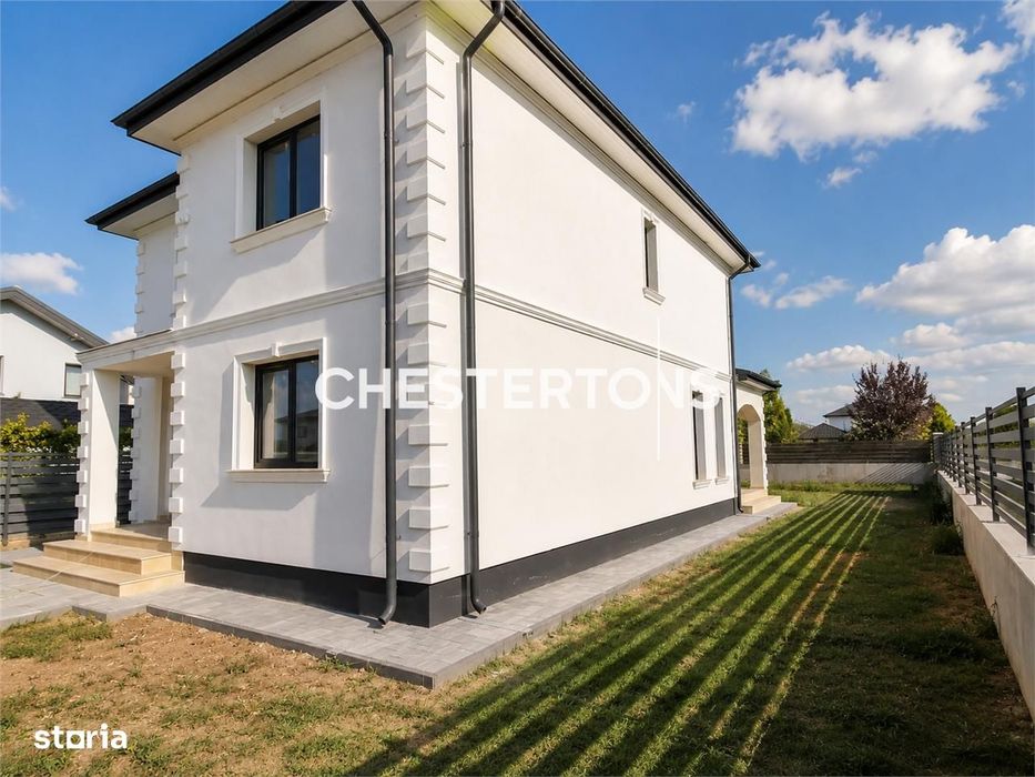 Vila noua de vanzare Buftea 4 dormitoare 180 mp utili Teren 550 mp