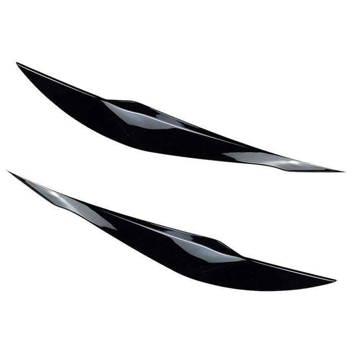 Set Pleoape Faruri BMW Seria 3 F30 F31 2011-2018, Negru Lucios