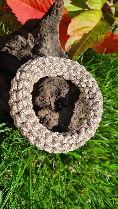 Ръчно плетена гривна бохо бижута