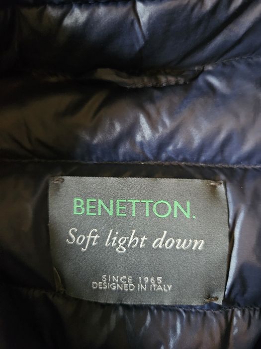 Geaca pene puf Benetton xs