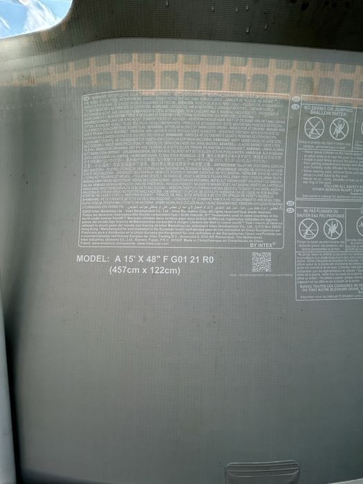 Термопомпа+пясъчна филтрация+сглобяем басейн INTEX-457 x 122 см