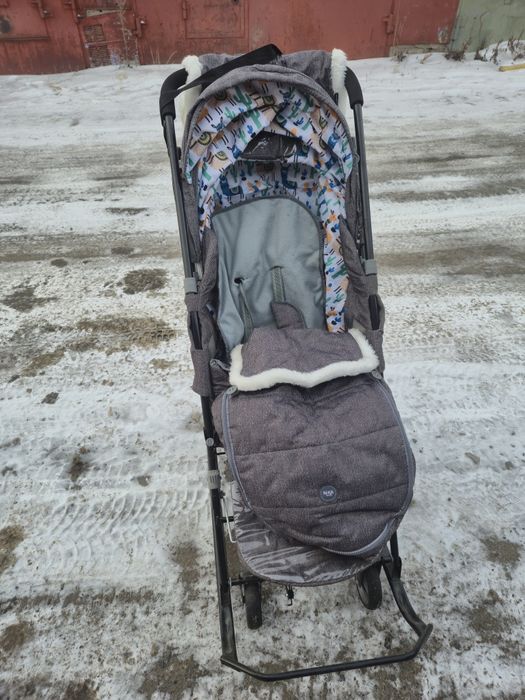 Продам санки на колёсах