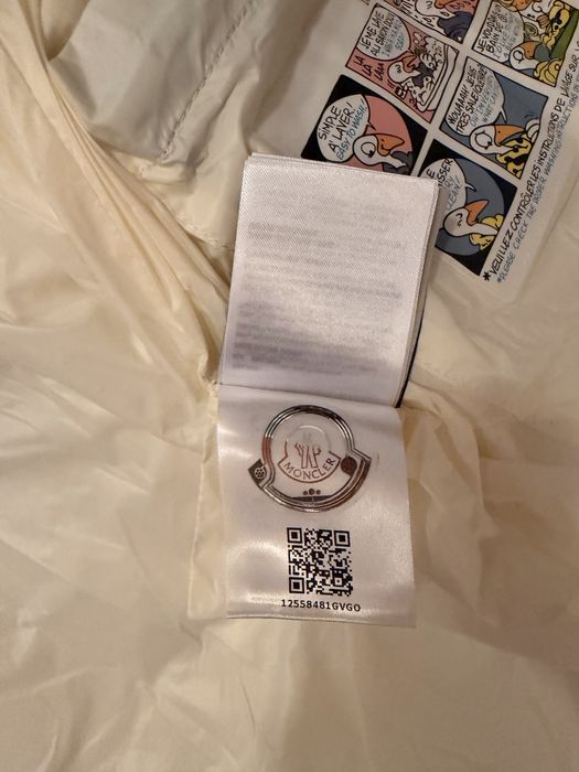 Vesta moncler autentica barbat marimea 7 originala alba