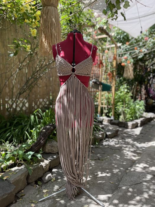 Rochii de plaja din snur macrame- 650 lei