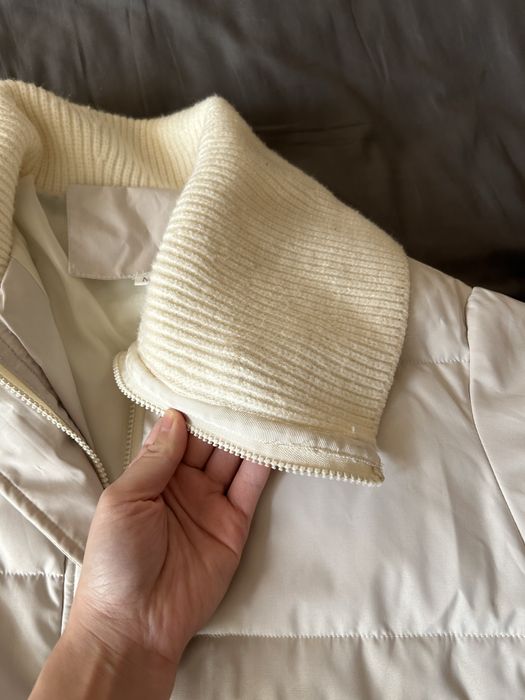 Белая  демисезонная