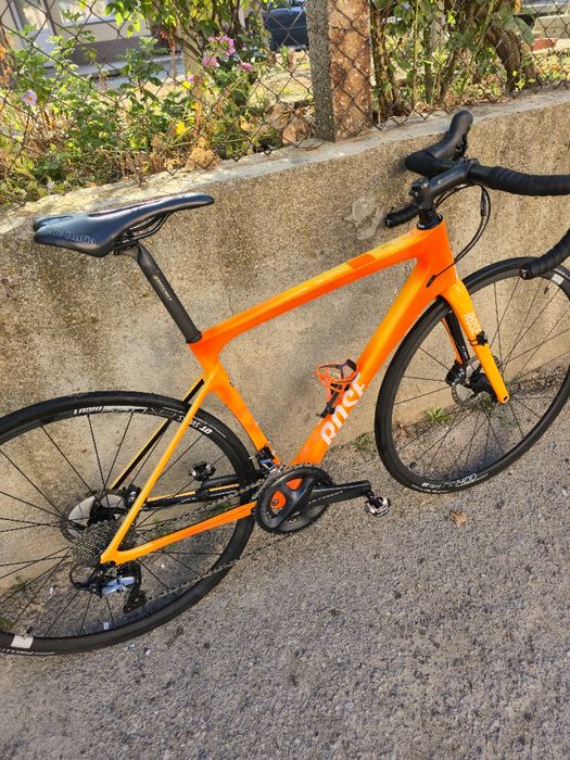 Карбонов Шосеен велосипед Rose X-lite four 2x11 Ultegra Groupset дискови 7.6кг 46см