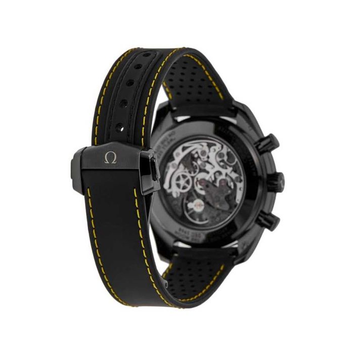OMEGA Speedmaster Dark Side of the Moon "Apollo 8" - Чисто нов, Пълен комплект