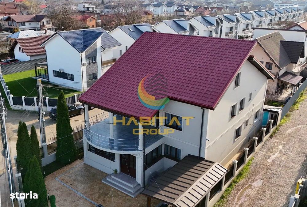 Vila individuala 9 camere 350 mp, teren 450, str asfaltata- Berceni