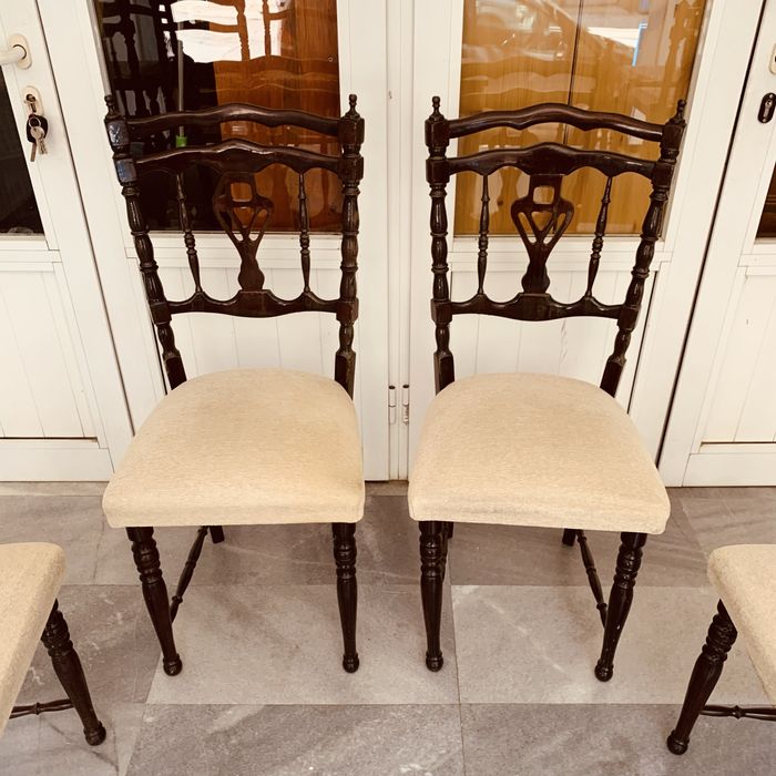 Винтидж модерни антикварни столове от 50-те