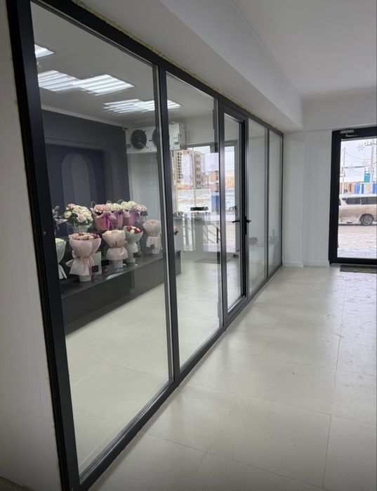 Алюминиевый витраж