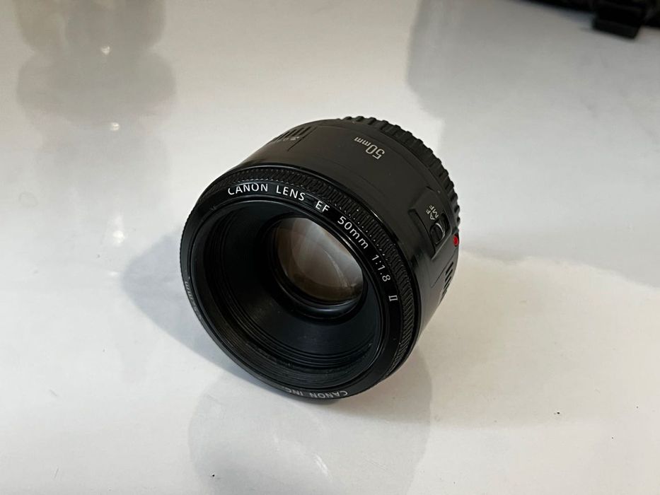 Объектив Canon EF 50mm f/1.8 II (для портретов)