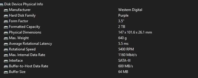 hdd DESKTOP 3.5 2tb Wd Purple WD20PURX Sata 3