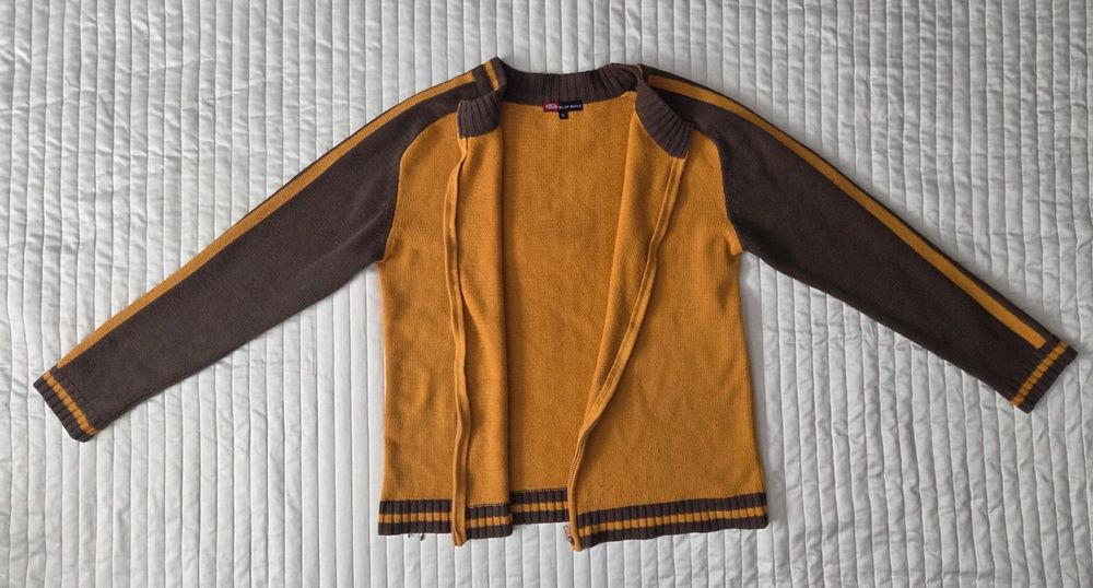 Pulover cu fermoar, XL