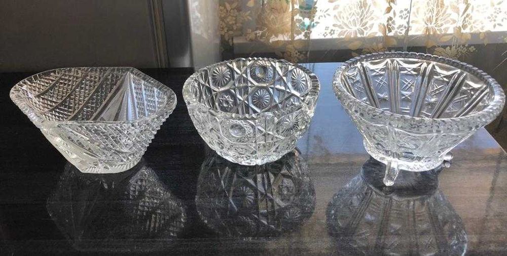 Продаю хрусталь: фужеры, салатницы