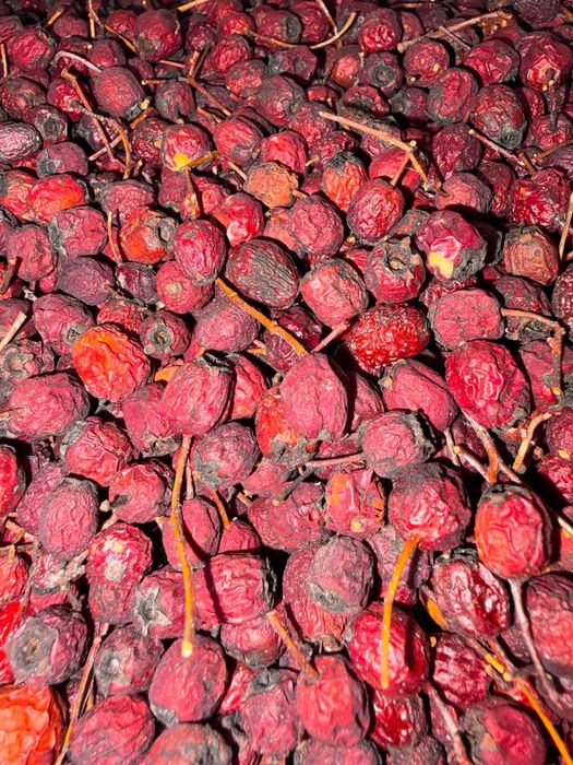 Fructe de paducel uscate. Bune pentru inima