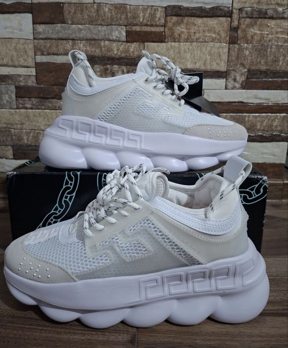 *PREMIUM* Versace Chain Reaction White