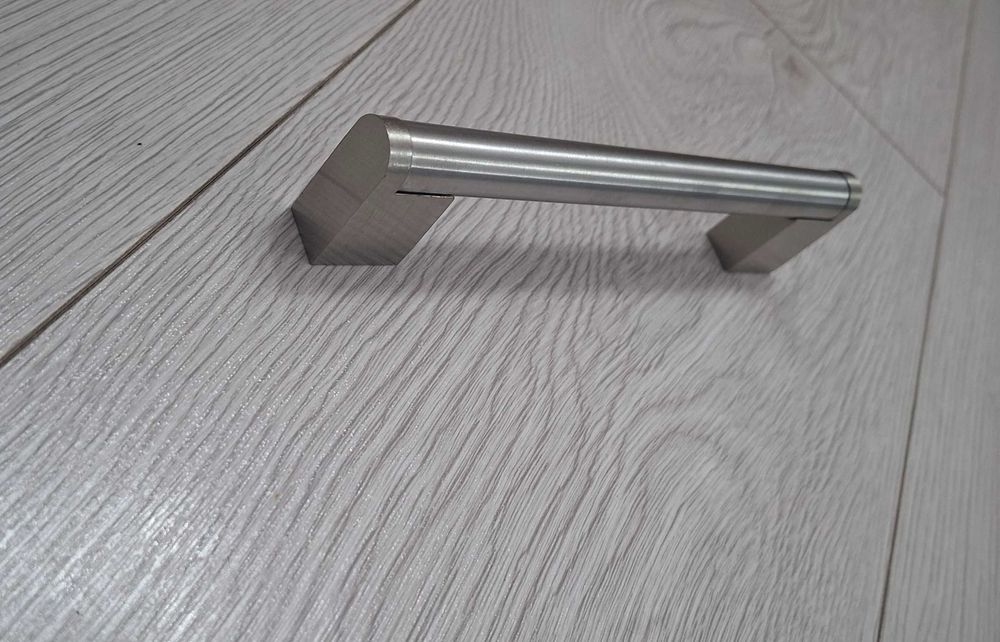 Set 10 manere mobila Amerdeco Argintiu mat 165mm