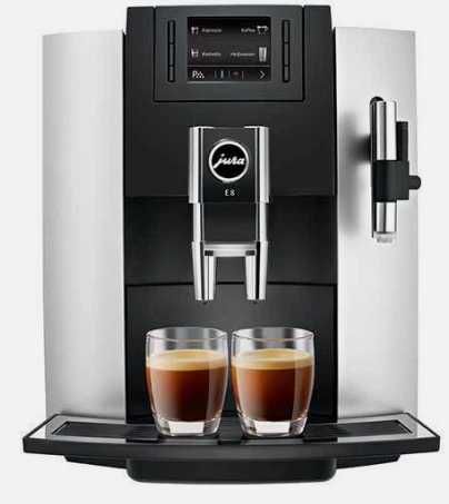 Чудесна, перфектна кафемашина JURA E8 coffee machine platinum