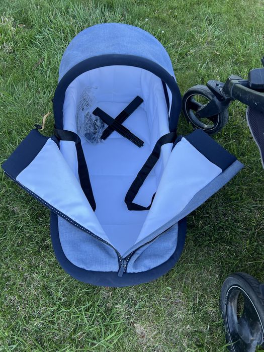 Количка за близнаци Peg Perego - Book for two, Indigo