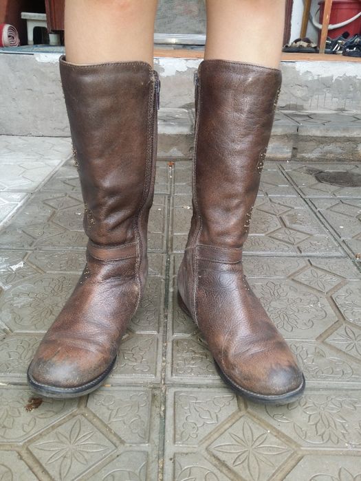 Демисезонные сапоги