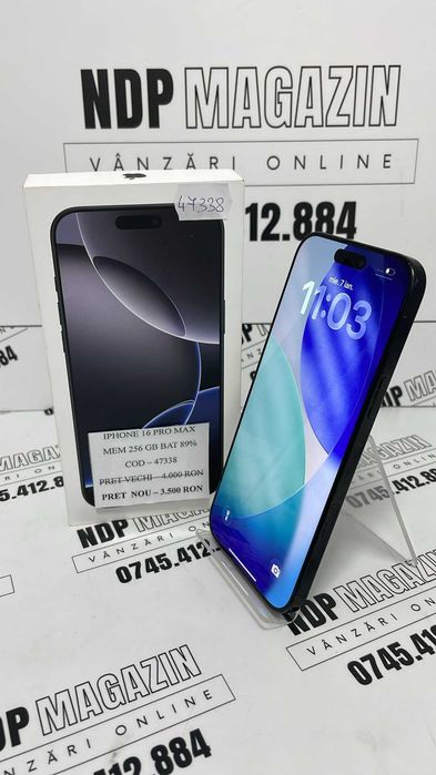 NDP Amanet NON-STOP Sos. Giurgiului 119 IPHONE 16 PRO MAX (47338)