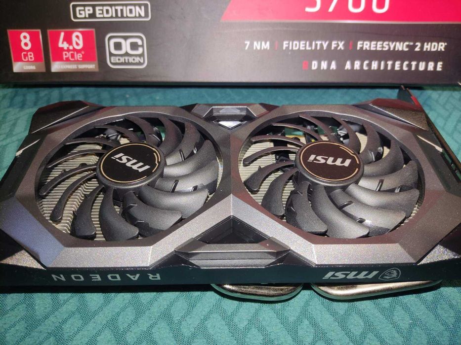 Перфектна видеокарта MSI RX 5700