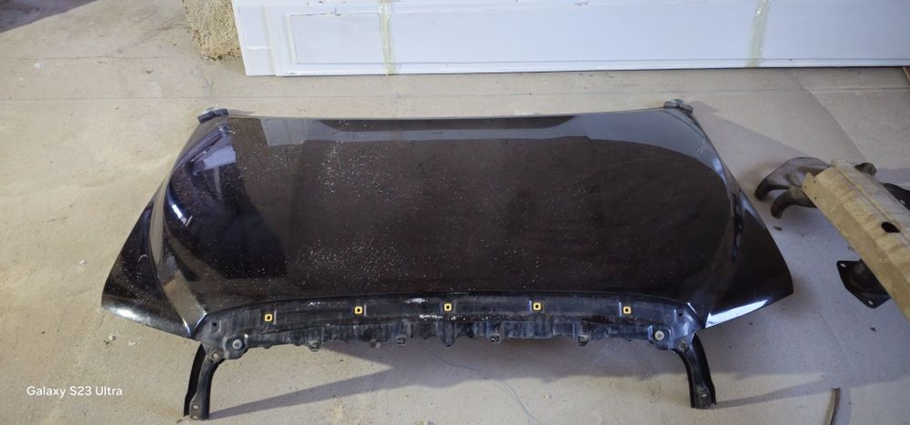 Крыло бампер решётка