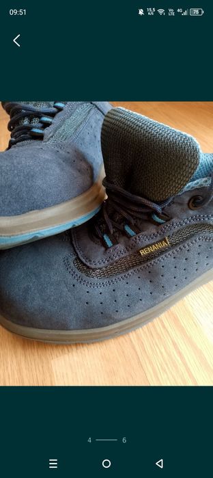 Pantofi de muncă cu bombeu