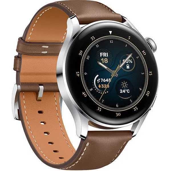 Smartwatch Huawei Watch 3 Classic Edition eSIM Brown Leather nou Sigilat