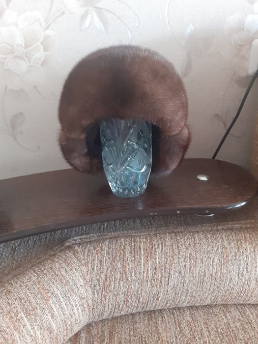 Продам норковую шапку