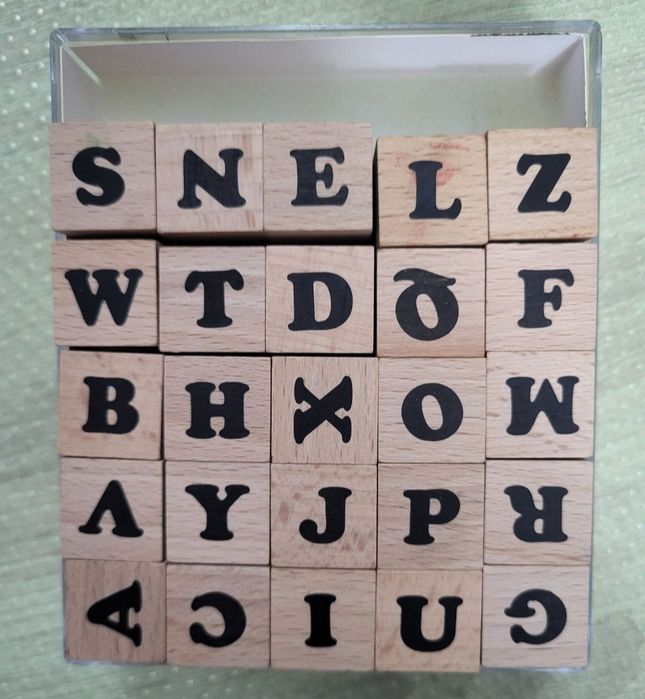 Деревянные буквы