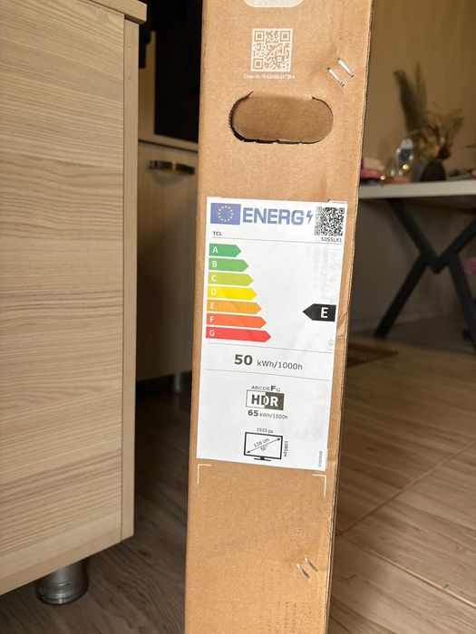 TCL 50S5L 50” QLED Android TV Нов, неразпечатван с гаранция