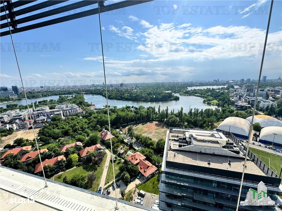 Apartament 2 camere | Up-Site Floreasca | Etaj 20 | Vedere Herastrau — fotografia 3