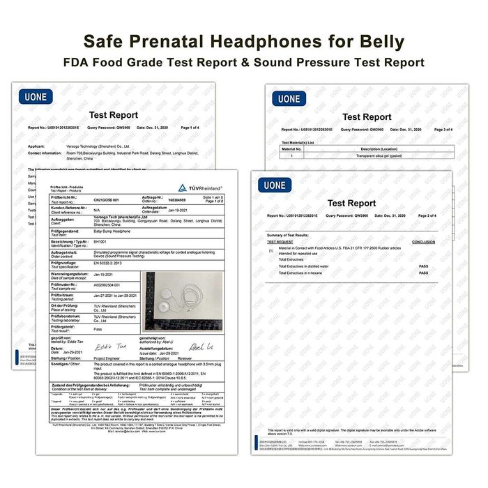 Слушалки за бременост Mosalogic Baby Bump