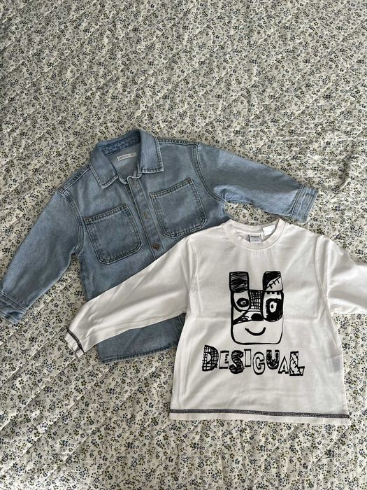 Тениска Desigual и дънкова риза DeFacto, №110-116