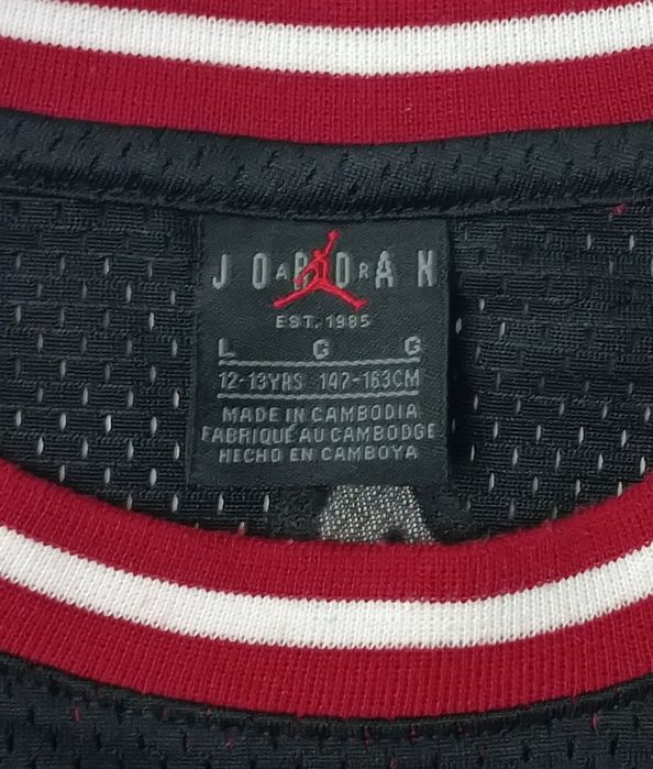 Jordan AIR Nike 23 Jersey оригинален потник ръст 147-163см Найк спорт